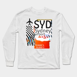 Sydney collage Long Sleeve T-Shirt